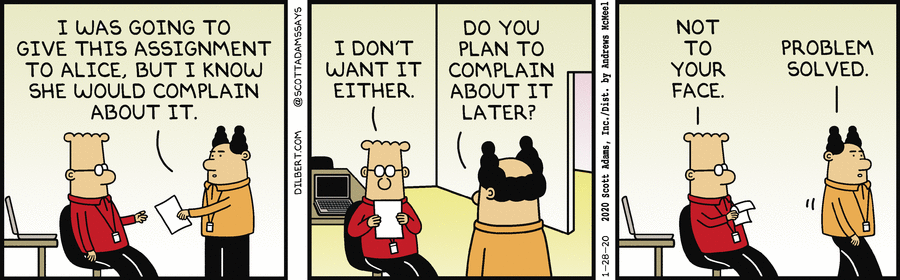 Dilbert Cartoon